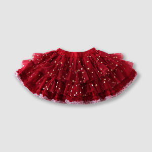 เสื้อสเวตเตอร์ถักนิตติ้งสำหรับเด็กผู้หญิง ชุดเกิดวันเกิด ชุดแฟชั่นฤดูใบไม้ร่วง/ฤดูหนาว ผ้าขนสัตว์ผสม ปกติ แขนยาว คอกลม เสื้อผ้าเด็ก