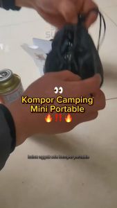 Kompor Portable Camping Kotak Mini Stove Gas Alat Masak Gunung Outdoor