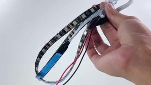 Waterproof LED Light Strip for Kugoo M4/M4 Pro Electric Scooter Flashlight Bar Lamp Night Safety Warning Light Strip Accessories