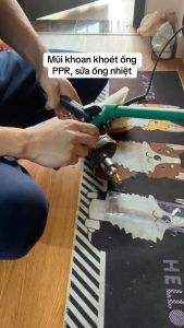 BỘ MŨI KHOAN XOẮN SỬA ỐNG NƯỚC PPR MŨI KHOÉT ống NHIỆT bị gãy cho ống đường kính 20mm 25mm 32mm - Sỉ Dụng Cụ Tốt