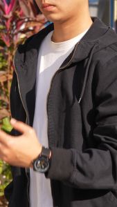 Sunlifex Jam Tangan Pria Quartz Tanggal Bercahaya Kuarsa Mode Tali Kulit Jam Tangan Cowok COD 9114