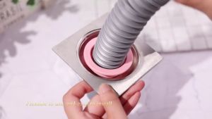 P-Trap Adapter Kitchen Washing Machine Insect Proof Pipe Connector Sewer Pipe Seal Ring