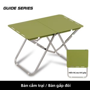 guide series | Bàn Gấp Nhôm Dã Ngoại Di Động