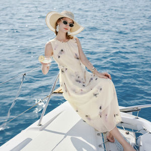XIANGYING | Light Fragrant Layered Beach Vacation Dress
