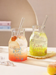 MODERN SWEETHOME | Modern Large Capacity Borosilicate Glass Cup