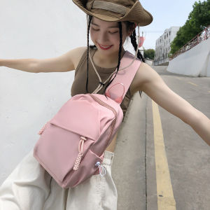 Korean Style Casual Pure Color Large Capacity Crossbody Bag Womens Shoulder Bag Sports Style Multi-Functional Chest Bag
