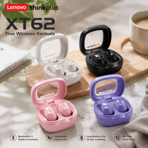 Lenovo | Lenovo XT62 25H Total Playback Type‑C Fast Charge Stable Bluetooth Connection Sport Gym Daily Use TWS Headphone With Mic 2026NEW