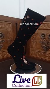 Kaos Kaki Jempol Nilon Motif Wanita Muslimah Computerized