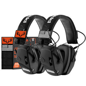 ZOHAN Electronic Hearing Protectors Active ลดเสียงรบกวน Earmuffs NRR 23dB ยิงความปลอดภัยเกียร์ Defenders หูสําหรับล่าสัตว์