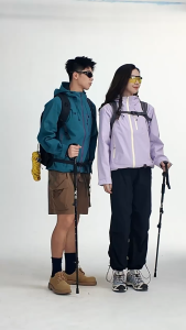 Functional Jacket Couple Jacket Mountaineering Clothes Outdoor Work Clothes Hooded Sports Jacket Windproof