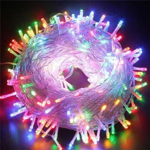Christmas Lights 5M 10M 20M 30M 50M 100M Led String Fairy Light 8 Modes Christmas Lights For Wedding Party Holiday Lights