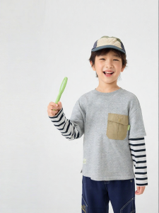 Purcotton | Cotton Antibacterial Elastic Childrens Hoodie