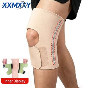 1PC Men Women Knee Compression Brace with Side StabilizersKnee Support for WorkoutSportsMeniscus Tear & Arthritis Pain Relief