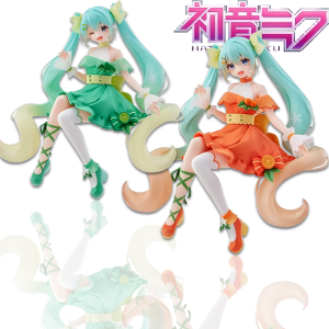 Bandai | Hatsune Miku Anime Figure Kawaii Girl Figurine PVC Collection Model Toys