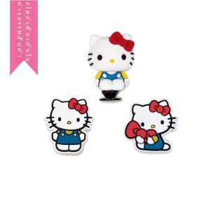 Mới Xanh Đỏ Mèo Kitty Có Lỗ Hoa Phụ Kiện Tương Thích Với Crocs Khóa Ngôi Sao Diy Phụ Kiện Giày Cho Lỗ Giày