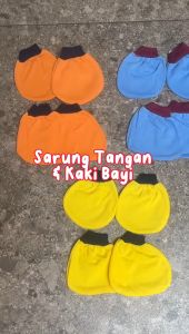 3 set sarung tangan dan kaus kaki bayi baby new born BB-10