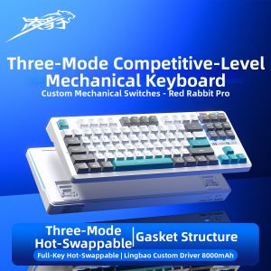 Lingbao | Customizable Hot Swappable RGB Mechanical Keyboard