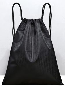 Sports Waterproof Drawstring Backpack Training Advertising Small Backpack Bag Printed Logo Drawstring Bag for Traveling Customization