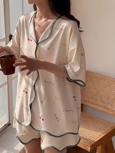 Bộ Đồ Ngủ In Hoạt Hình Nhiều Kiểu Dáng Cho Bạn Gái