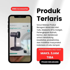 AUKEY Magnetic Wireless Charger 15W 3in1 Port Type C MFI Apple Ecosystem Universal Magsafe Charging Compatible LC MC 311