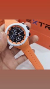 Extri Watch Original X6058 Chronograph Water Resistant Garansi 1 Tahun