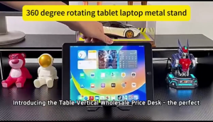 T17 Adjustable Foldable Desktop Stand Holder 360° Rotatable Tablet Stand