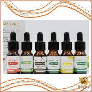 Digeo 10ml Aromatherapy Essential Oil Pure Aroma Oil Air Humidifier Aromatherapy Rose Lavender Lemon Tea Tree