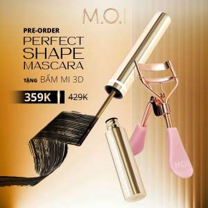 [TẶNG BẤM MI_Chính Hãng] Mascara dài và cong mi lâu trôi MOI Perfect Shape Mascara 4ml. Chuốt mi MOI không lem không trôi kháng nước mồ hôi.