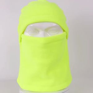 Motorcycle Riding Thermal Integrated Face Mask Hat Thick Double Layer Multifunctional Headwear for Autumn Winter Skiing