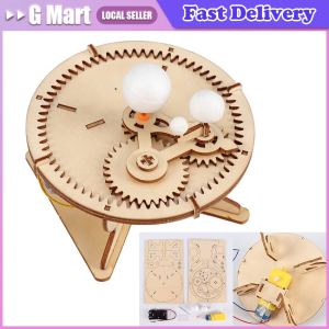 Science Solar System Model Astronomy Sun Earth Moon Planet Experiment Toy Set DIY Science Model Education Learning Supplies