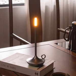 💥Dream Best🔥 Luxury European LED Table Lamp USB Rechargeable Touch Control Bedside Night Light for Bedroom Outdoor Camping