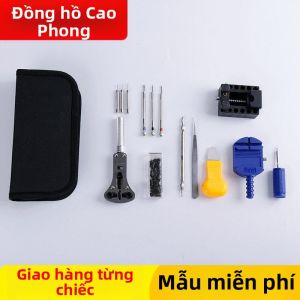 Bộ Dụng Cụ Sửa Chữa Đồng Hồ để Tháo Dây Đeo và Mở Nắp Lưng Hợp Kim Thép