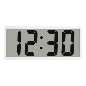 Modern Minimalist Large Screen Digital Clock Battery Operated Living Room Wall Hanging Time Display Home Decor Table Clock
