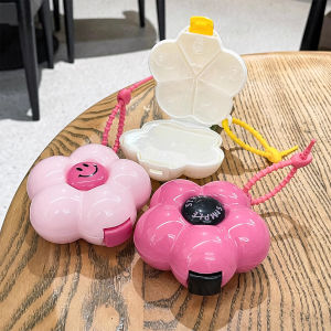 Amoki【Ready in Stock】 Pill Box Portable Sealed Storage Box Dopamine Colors Travel Storage Box 1Pc