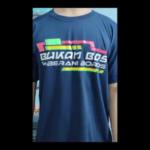 KAOS TSHIRT BAJU DISTRO BUKAN BOS TAPI BERANI BOROS