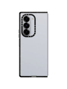 CASETiFY Basic Transparent Patternless Anti-Fall Mirror Surface Magnetic Samsung Galaxy Z Flip Fold7 6 5 4 3 Phone Case Protection