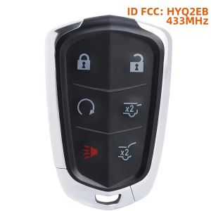 Chìa Khóa Điều Khiển Từ Xa Thông Minh Cho Cadillac Escalade 2015-2020 KEYECU HYQ2AB 315 MHz/433 MHz Với Chip ID46 Nguyên Bản Phù Hợp Và Chức Năng
