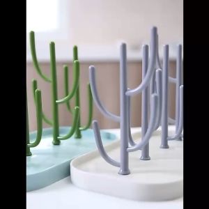 SG Stock Baby Bottle Drying Rack / Detachable Baby Bottle Dryer with Tray / Holder for Bottle Cups Pump Parts