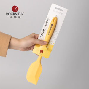 Silicone Baking Scraper Knife Cake Cream Spreader Mould Kitchen Cooking Utensils One Piece Set ROCKSHEAT Brand