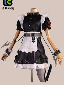 Capo อะนิเมะชุดแม่บ้าน < Ne1> คอสเพลย์เครื่องแต่งกายสําหรับผู้หญิงรวมทั้งรายการทั้งหมดจากเกม Absolute Zero Ailengqio