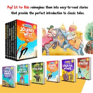 WS E - Popular! Lit for Kids (Full Set 1) (6 Books) Children Book Age 7-10 Pop! Lit for Kids