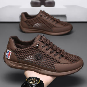 Easy-on Breathable Anti-slip Thick-sole Sneakers