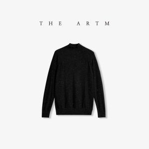 Delicate Seamless Beaded Long Sleeved High-end Cashmere Sweater for Women