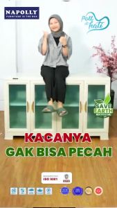 NAPOLLY Cabropet 27R 37R 47R Lemari Bupet / Meja TV / Rak TV Plastik / Lemari Penyimpanan Serbaguna (Anti Rayap Jamur Air)
