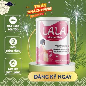 Sữa Lala Mama Milk cho mẹ bầu mang thai và đang cho con bú 900g