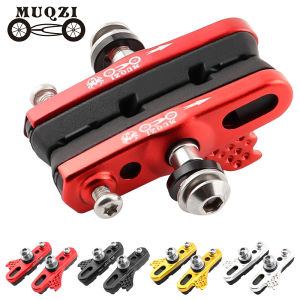 MUQZI Road Bike Brake Pads Aluminum Ultra Light Brake Shoes MTB Bicycle Brake Block For Alloy Rims