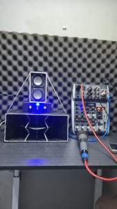 Power Amplifier miniatur sound system stereo 5 volt full set siap ceksound