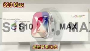 S10 Pro Max nfc HD 2.03 NFC Smart Watch Dynamic Island Answer Call Series10 Bluetooth Call Blood Oxygen Monitoring Sport Fitness Tracker Custom Dial Men Women For Android Phone