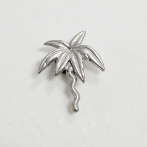 High-End Metal Shoe Buckle Accessories Feathers Coconut Tree Butterfly Shoe Flowers Suitable for Crocs/Cross Hole Shoes