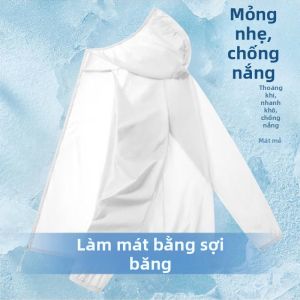 JIFANPAUL | Áo Khoác Hoodie Chống Nắng Thoáng Khí Mùa Hè